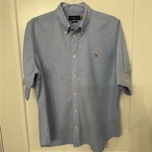 Ralph Lauren Ladies Blue Casual Button Down Shirt